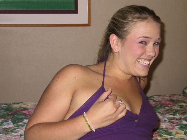 Jessica posing in 2001