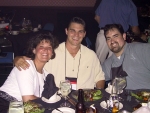 Kelle, Daryl, and Mike at the 2001 Kinko's Picnic