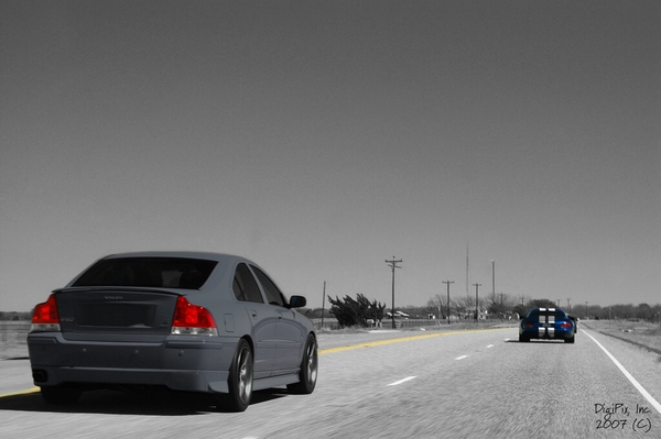 The Chase Titanium Grey - 2006 Volvo S60R\nHill Country Drive - July 2007