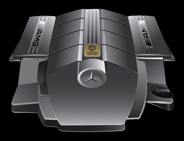2006 Mercedes Benz C55 AMG Engine