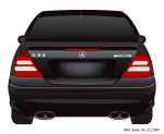 2006 Mercedes Benz C55 AMG - Rear