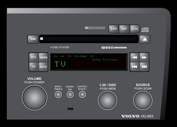 Volvo HU-803 Headunit