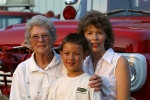 Grandma, Debbie & Ryan at Firefighters Fish Fry in Hughesville, MO