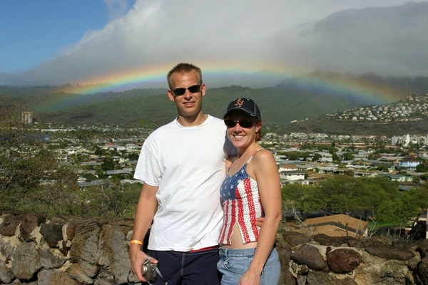 Brandon and Rene in Hawaii